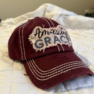 WOMENS BALL CAP. Burgundy